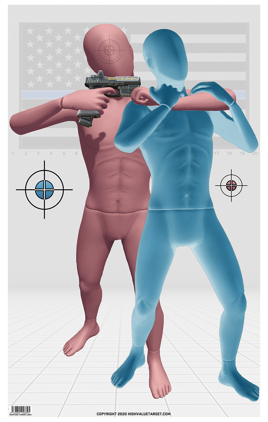 50 Hostage Training Targets
