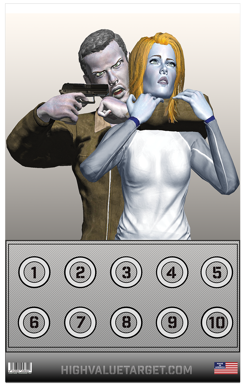 50 Hostage Training Targets