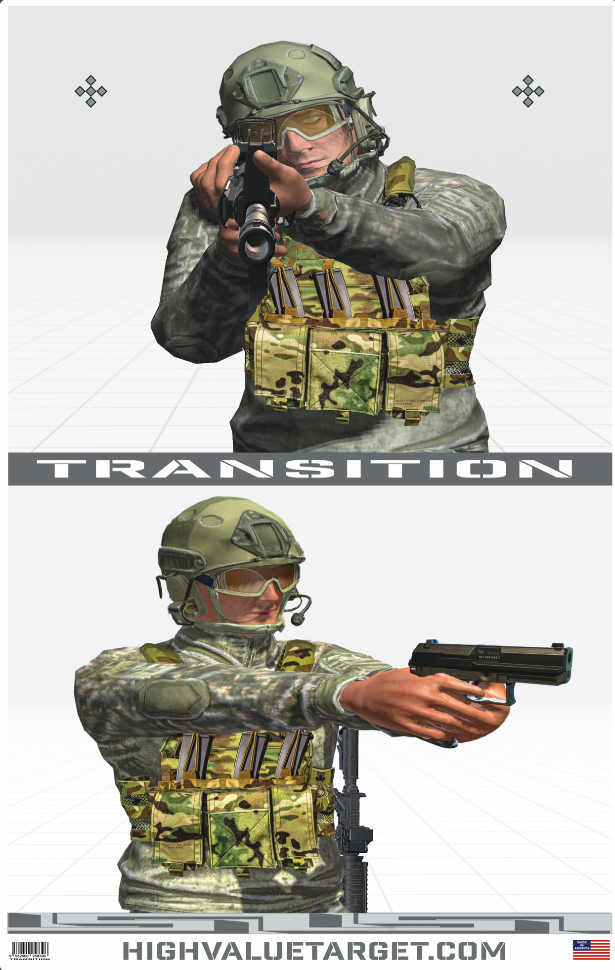 105 Targets, Shooting Drills