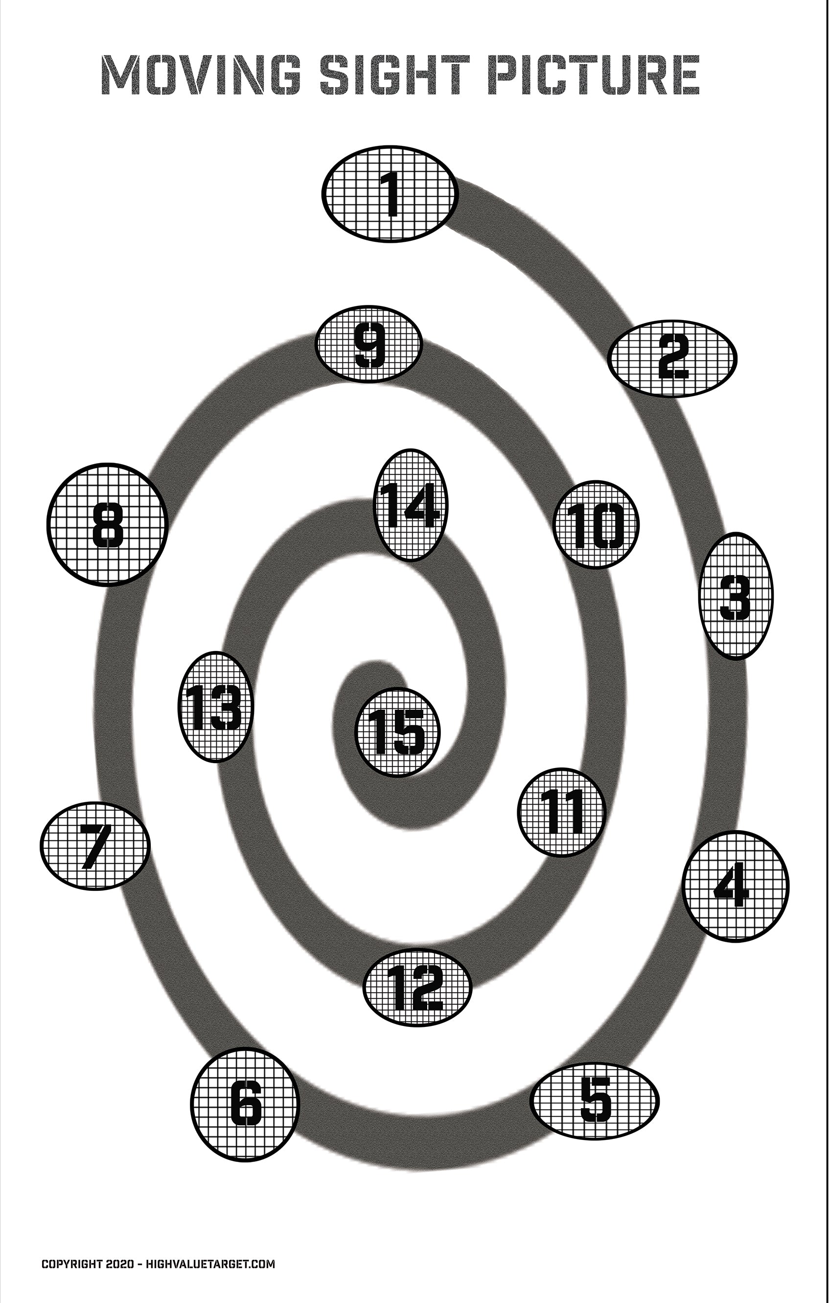 105 Targets, Shooting Drills