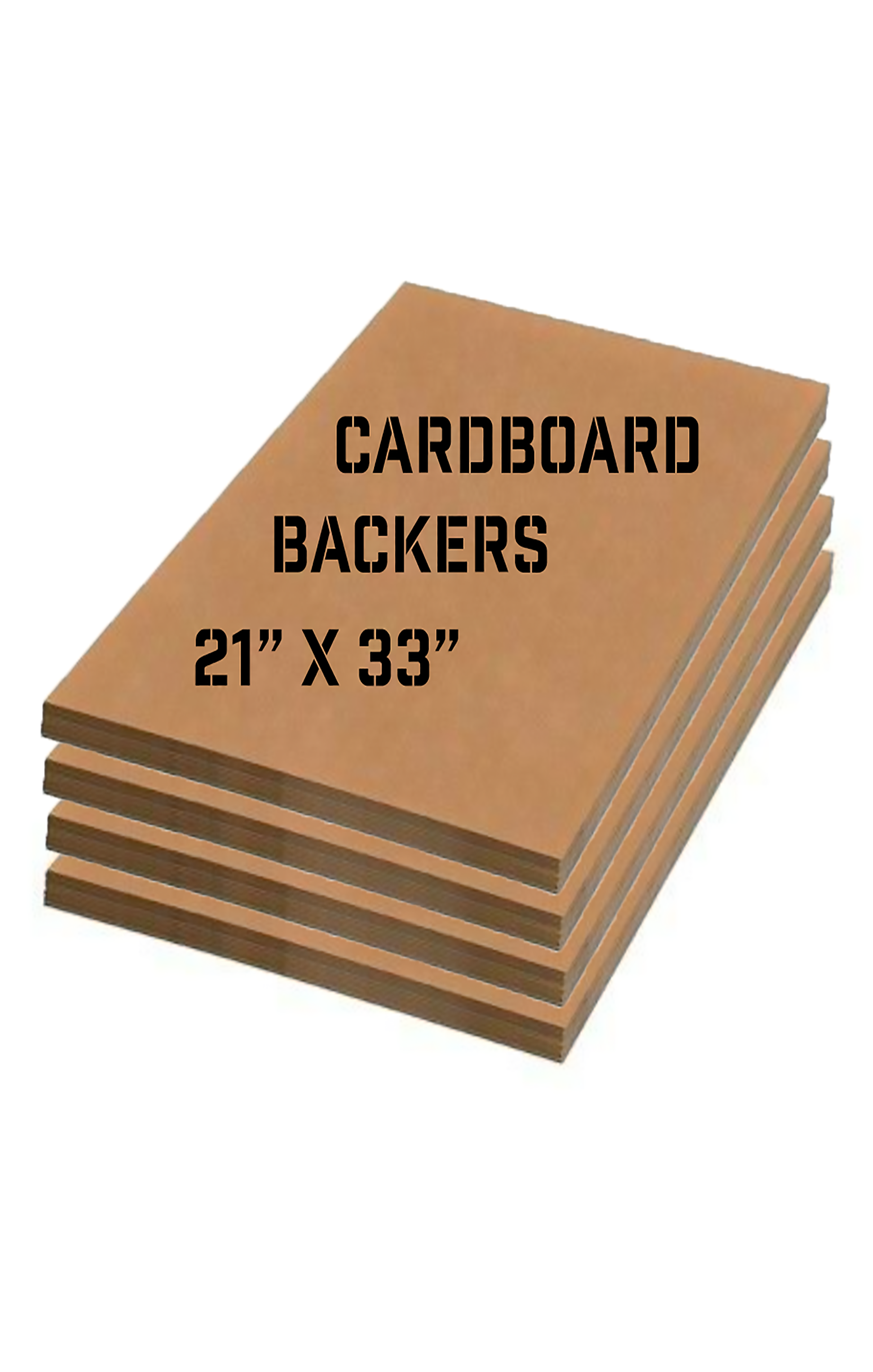 Cardboard Backers 5 qty