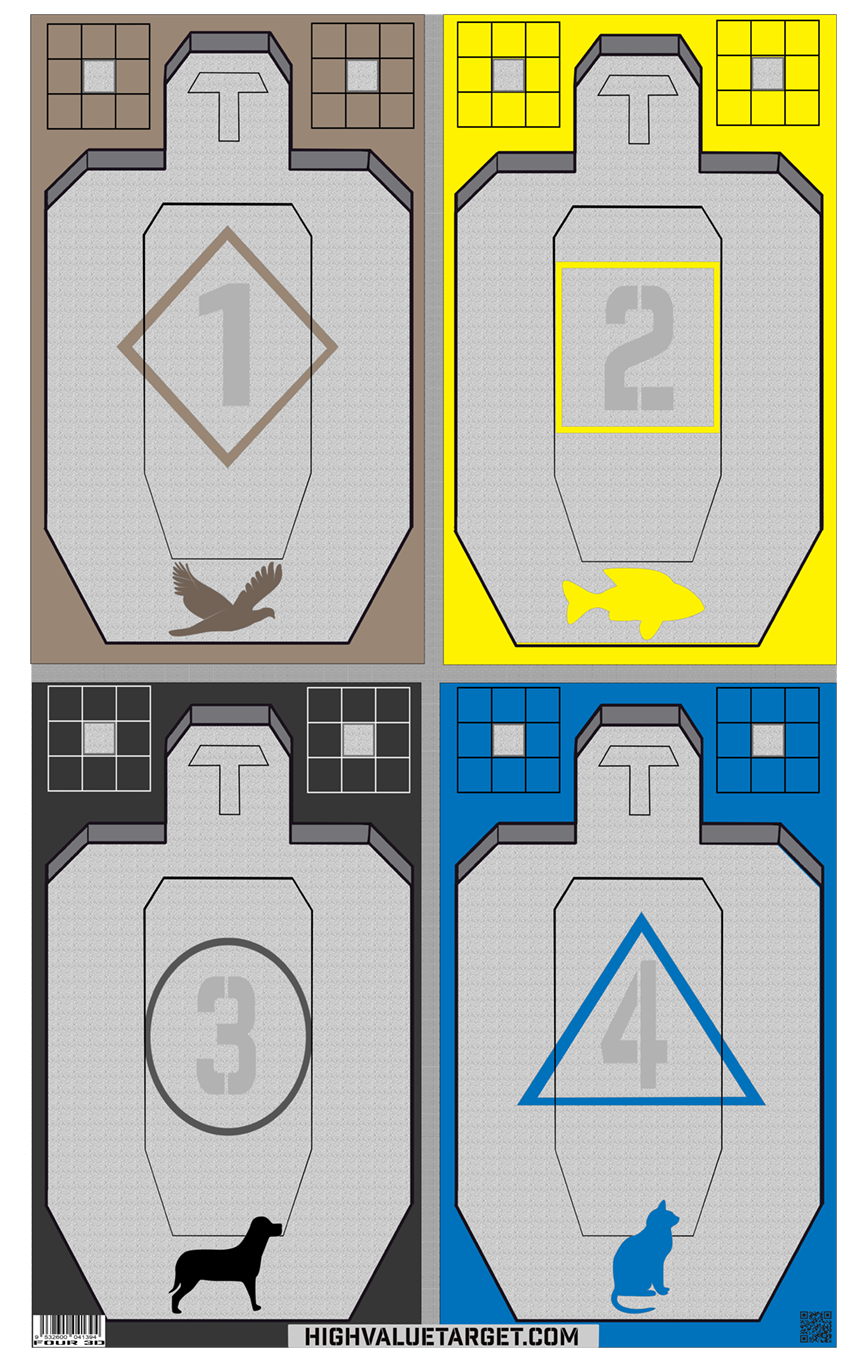 105 Targets, Shooting Drills