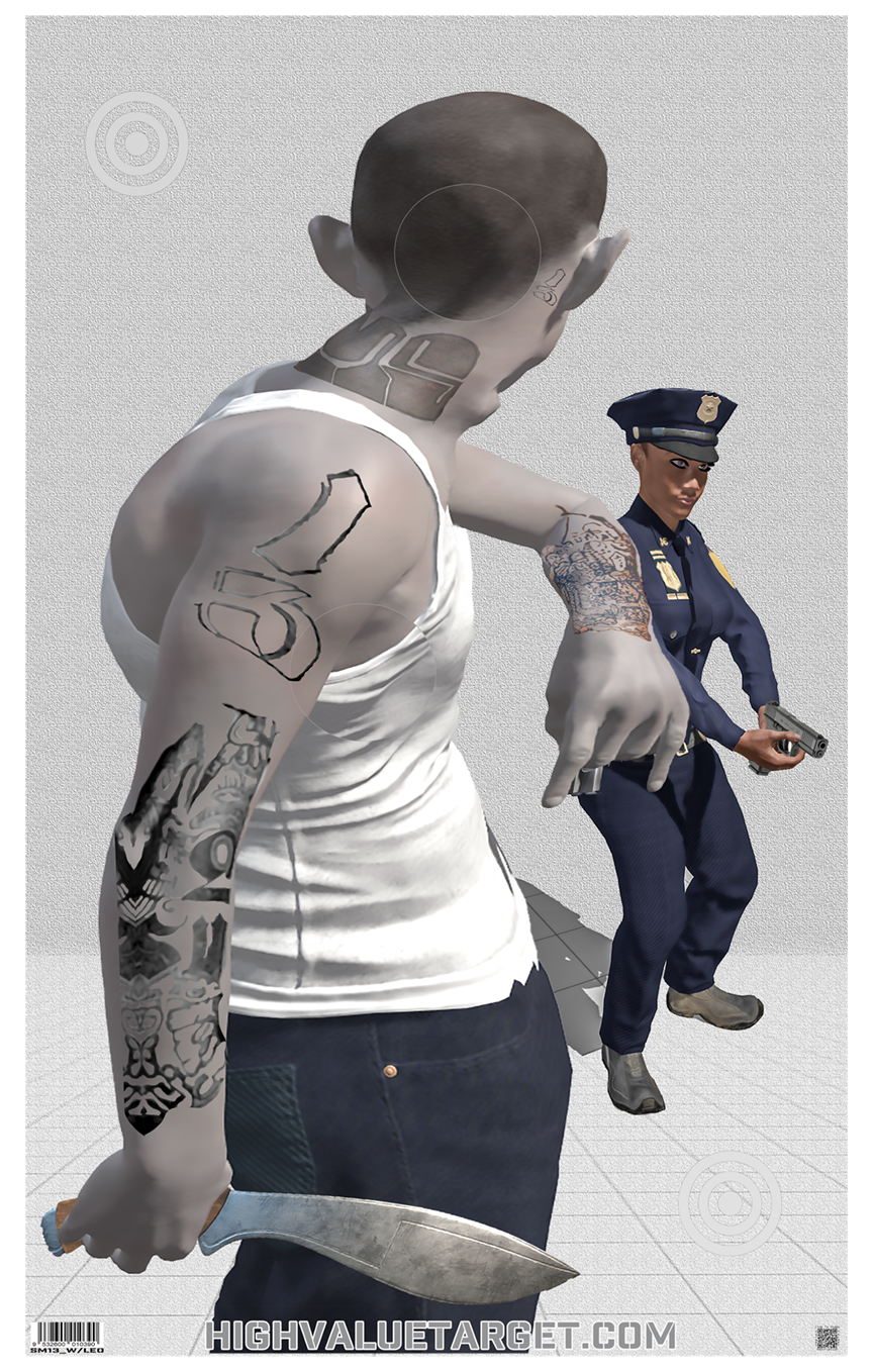 105 Targets, Hostages & Edged Weapons