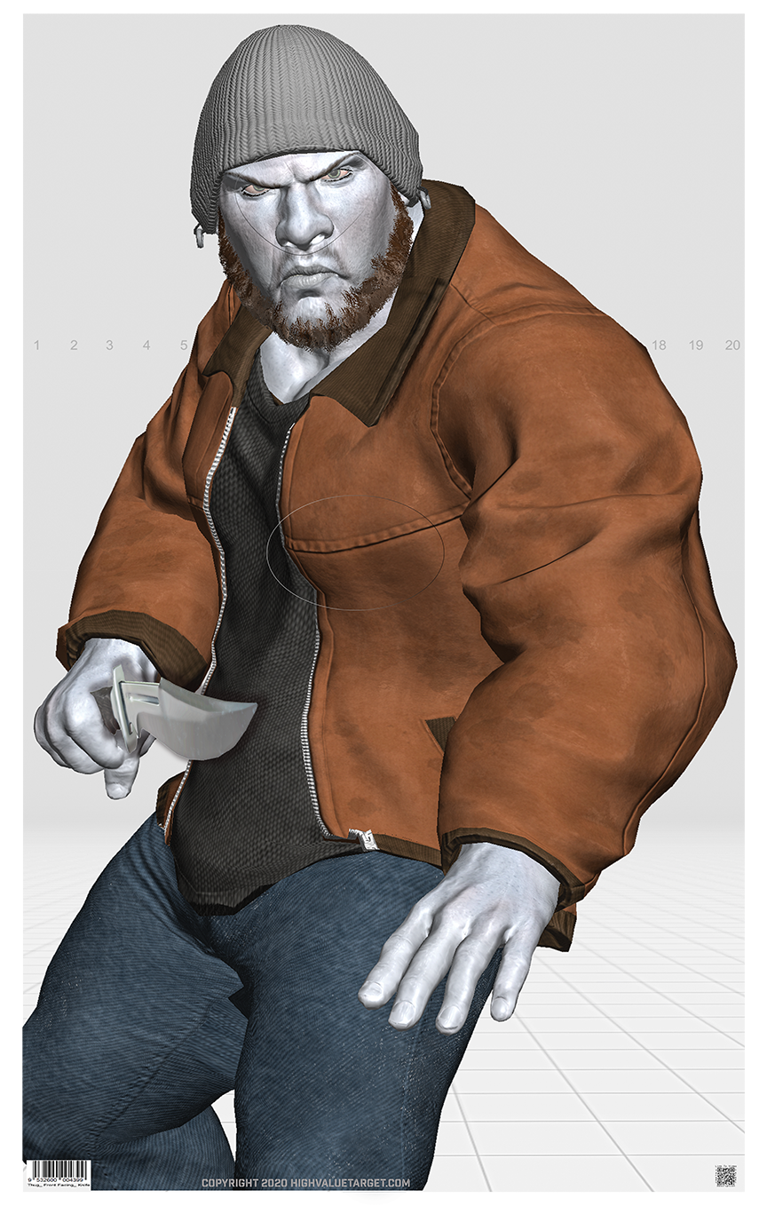 105 Targets, Hostages & Edged Weapons