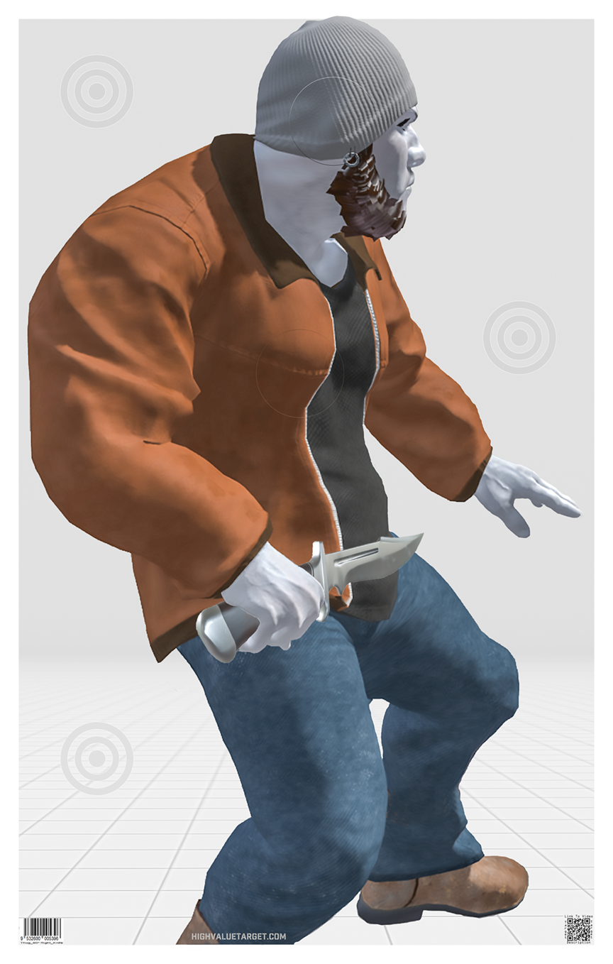 105 Targets, Hostages & Edged Weapons