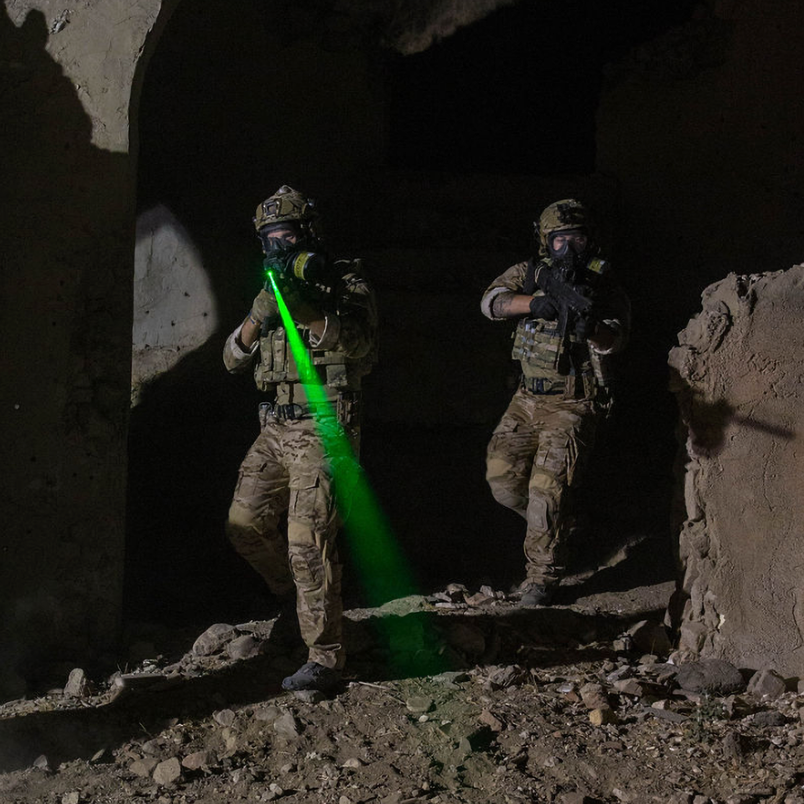 Laser Safety on a Tactical Range