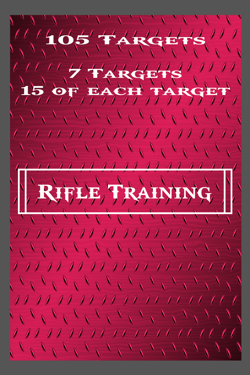 105 Rifle Training Targets