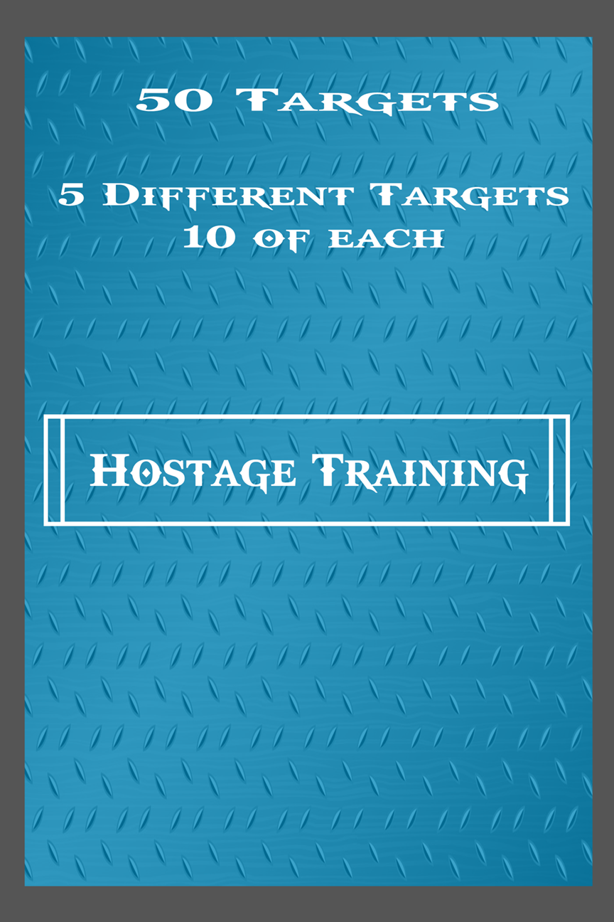 50 Hostage Training Targets