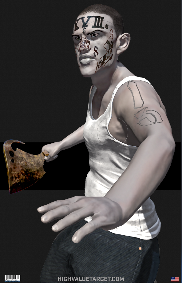 105 Targets, Hostages & Edged Weapons